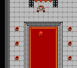 Faria: A World of Mystery & Danger! (NES) screenshot: In a castle