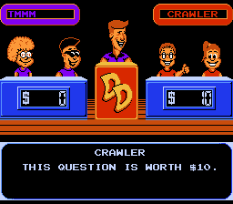 Double Dare (NES) screenshot: I lost the toss-up.