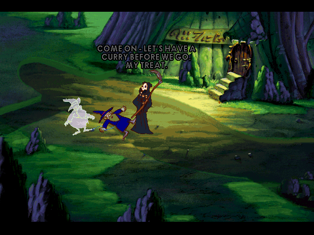 Discworld II: Mortality Bytes! (Windows) screenshot: All's well...