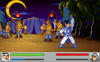 Sango Fighter (DOS) screenshot: Victory
