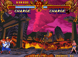 Screenshot of Double Dragon (Neo Geo, 1995) - MobyGames