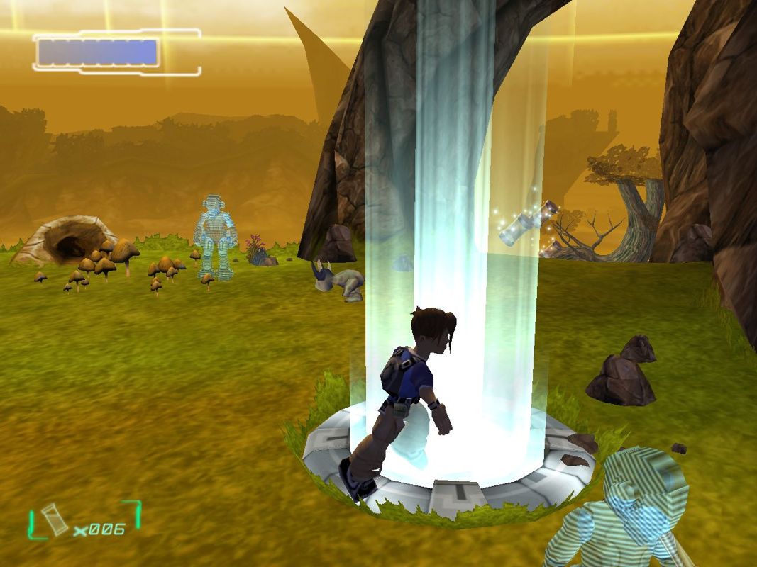 Galidor: Defenders of the Outer Dimension (Windows) screenshot: This is a save point