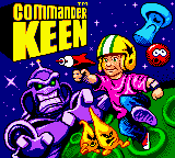 Commander Keen (Game Boy Color) screenshot: Title Screen