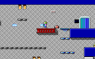 Commander Keen 2: The Earth Explodes (DOS) screenshot: Ingame screenshot