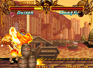 Screenshot of Double Dragon (Neo Geo, 1995) - MobyGames