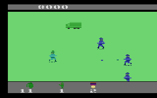 Commando (Atari 2600) screenshot: The second level