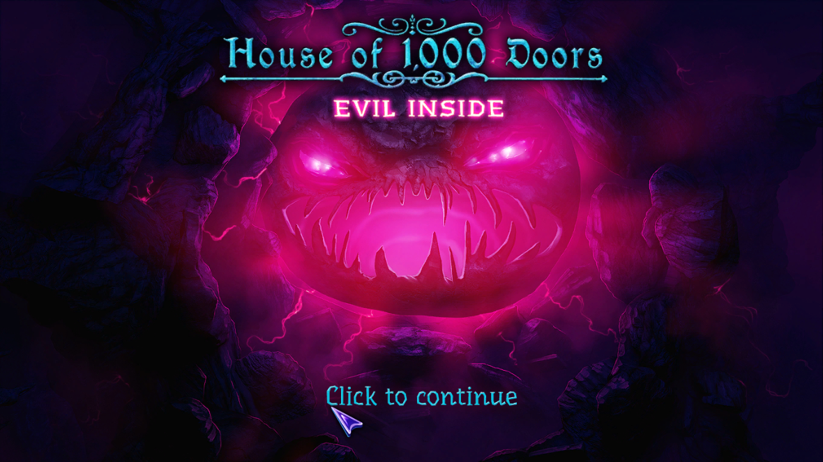 Evil Loading Screen Screenshot of House of 1000 Doors: Evil Inside (Windows, 2015) - MobyGames