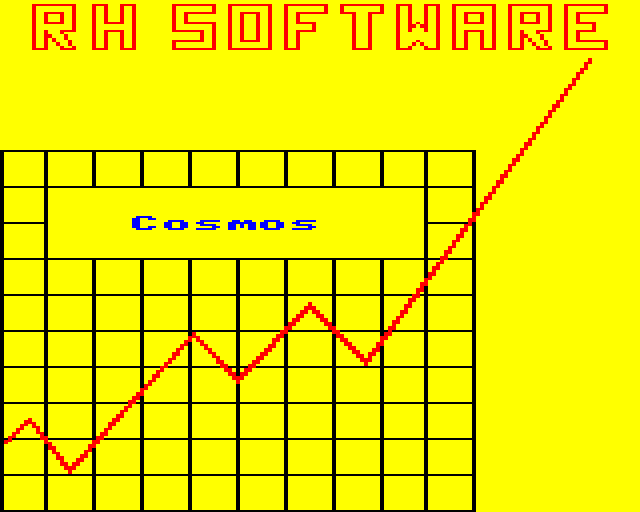 Cosmos / Demolish / Task Force (BBC Micro) screenshot: Cosmos - Title