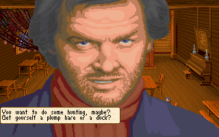 Call of Cthulhu: Shadow of the Comet (DOS) screenshot: Nathan Tyler...Hmm, looks familiar...