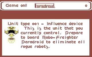 Screenshot of Uridium Plus & Paradroid: Competition Edition (Commodore ...