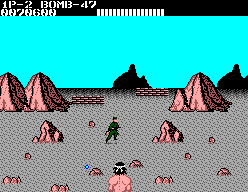 Double Hawk (SEGA Master System) screenshot: Level 5-1