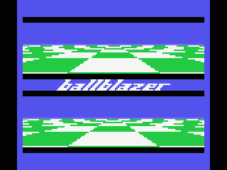 Ballblazer (MSX) screenshot: Title screen