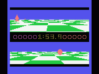 Ballblazer (MSX) screenshot: Where is the goal