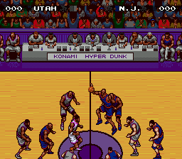 Double Dribble: The Playoff Edition (Genesis) screenshot: Starting...