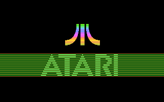 Ballblazer (Atari 7800) screenshot: Atari logo