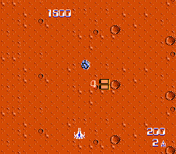 Zanac (NES) screenshot: Get the numbered objects also for special weapons