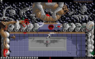 Ballistix (Amiga) screenshot: Goal!