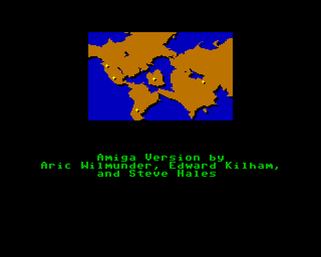 Zak McKracken and the Alien Mindbenders (Amiga) screenshot: Amiga credits
