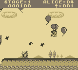 Balloon Kid (Game Boy) screenshot: Collect the Balloons