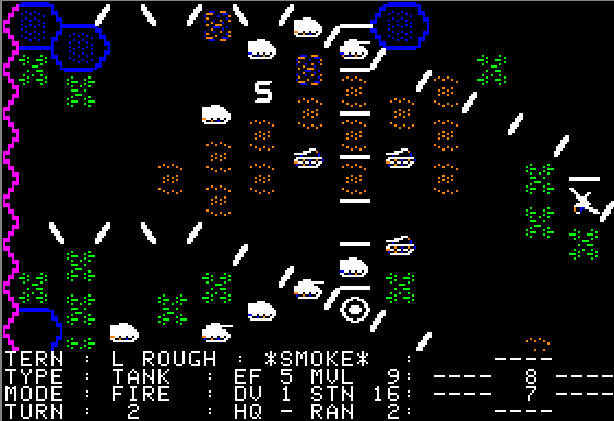 Baltic 1985 (Apple II) screenshot: Reinforcements coming in