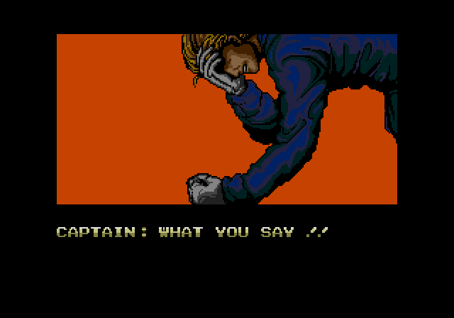 Zero Wing (Genesis) screenshot: I say, "Victoly! A winner is...CATS!"