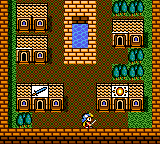 Crystal Warriors (Game Gear) screenshot: Every town has the same layout