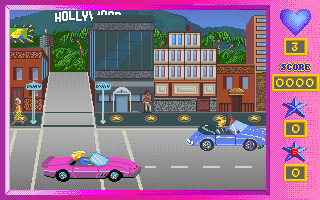 Screenshot of Barbie Super Model (DOS, 1993) - MobyGames