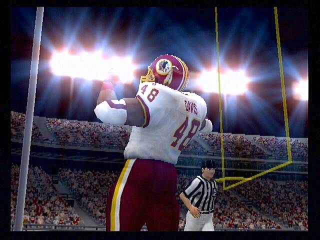 Screenshot of Madden NFL 2001 (PlayStation 2, 2000) - MobyGames