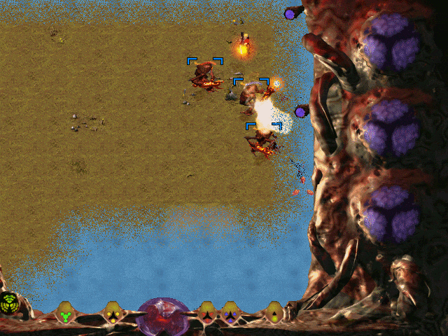 Conquest Earth: "First Encounter" (Windows) screenshot: and attack
