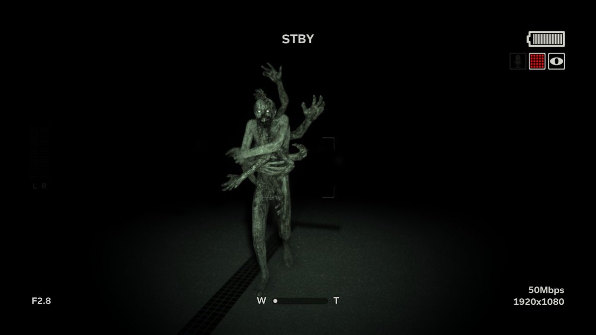 Outlast II (Windows) screenshot: If Outlast 2 were a song, it would be Angel of Death by Slayer.