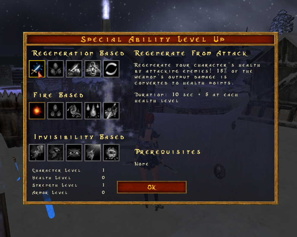 Call for Heroes: Pompolic Wars (Windows) screenshot: Levelup