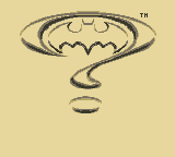 Batman Forever (Game Boy) screenshot: Title Screen