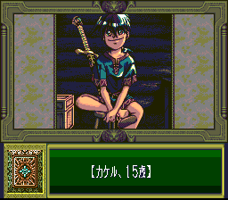 Dragon Knight 4 (SNES) screenshot: ...is now a big boy and is ready to embark on his quest!