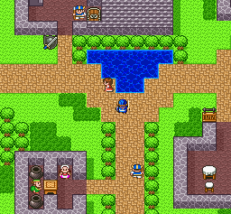 Screenshot of Dragon Quest I & II (SNES, 1993) - MobyGames