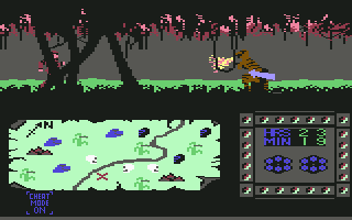 Captain Zapp (Commodore 64) screenshot: Down, boy!
