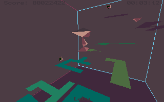 Continuum (DOS) screenshot: Level: Lamy