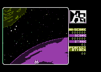A.E. (Atari 8-bit) screenshot: Second Screen