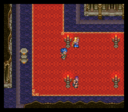 Dragon Quest VI: Maboroshi no Daichi (SNES) screenshot: In the castle