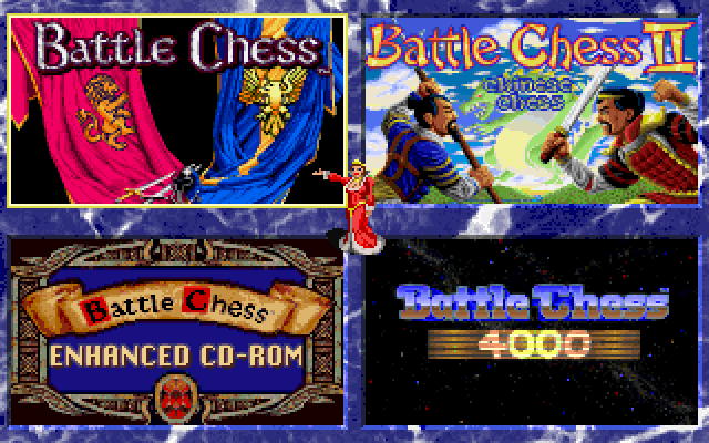 Battle Chess Collection (DOS) screenshot: Installer screen