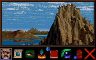 Dragon Lord (DOS) screenshot: Bachim's turn to play