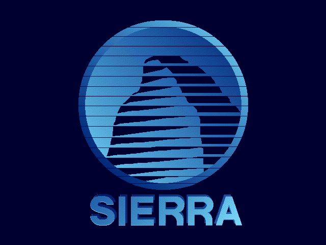 Battle Bugs (DOS) screenshot: Sierra company logo