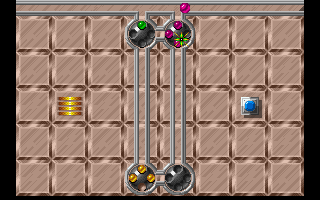 Log!cal (DOS) screenshot: Stage 1