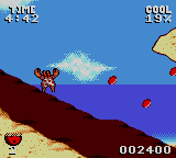 Cool Spot (Game Gear) screenshot: A hermit out of its shell