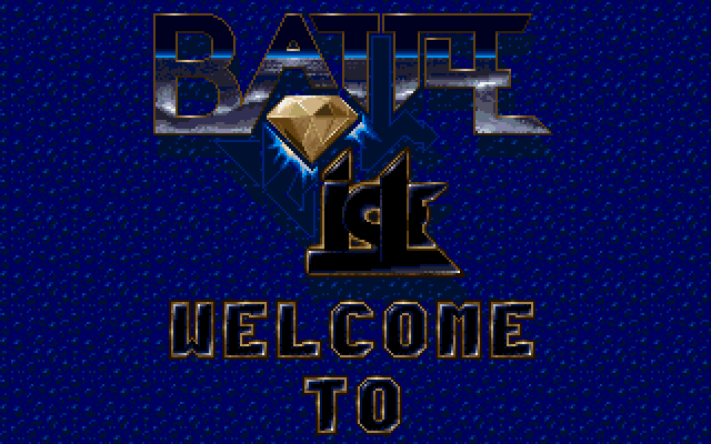Battle Isle (DOS) screenshot: Title screen