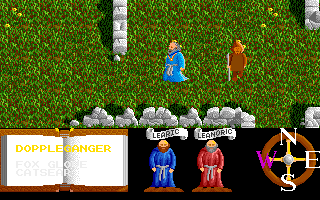 Feud (Amiga) screenshot: A peasant.