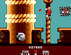 Cool Spot (SEGA Master System) screenshot: End of level