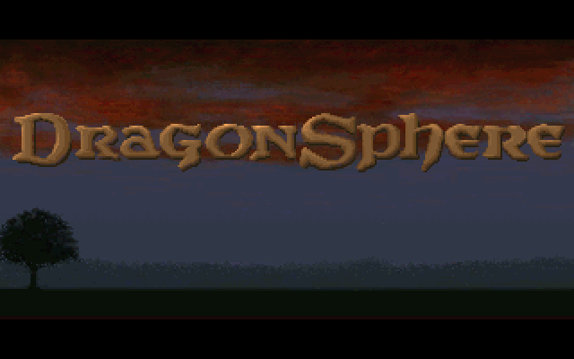 Dragonsphere (DOS) screenshot: Title screen