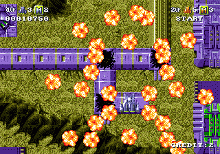 Battle Squadron (Genesis) screenshot: Smart Missile