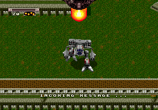 BattleTech: A Game of Armored Combat (Genesis) screenshot: Get ready!