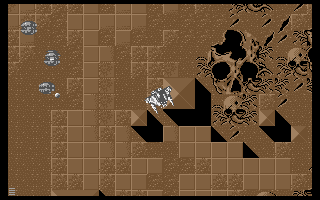 Battlestorm (DOS) screenshot: Level 1 (VGA)
